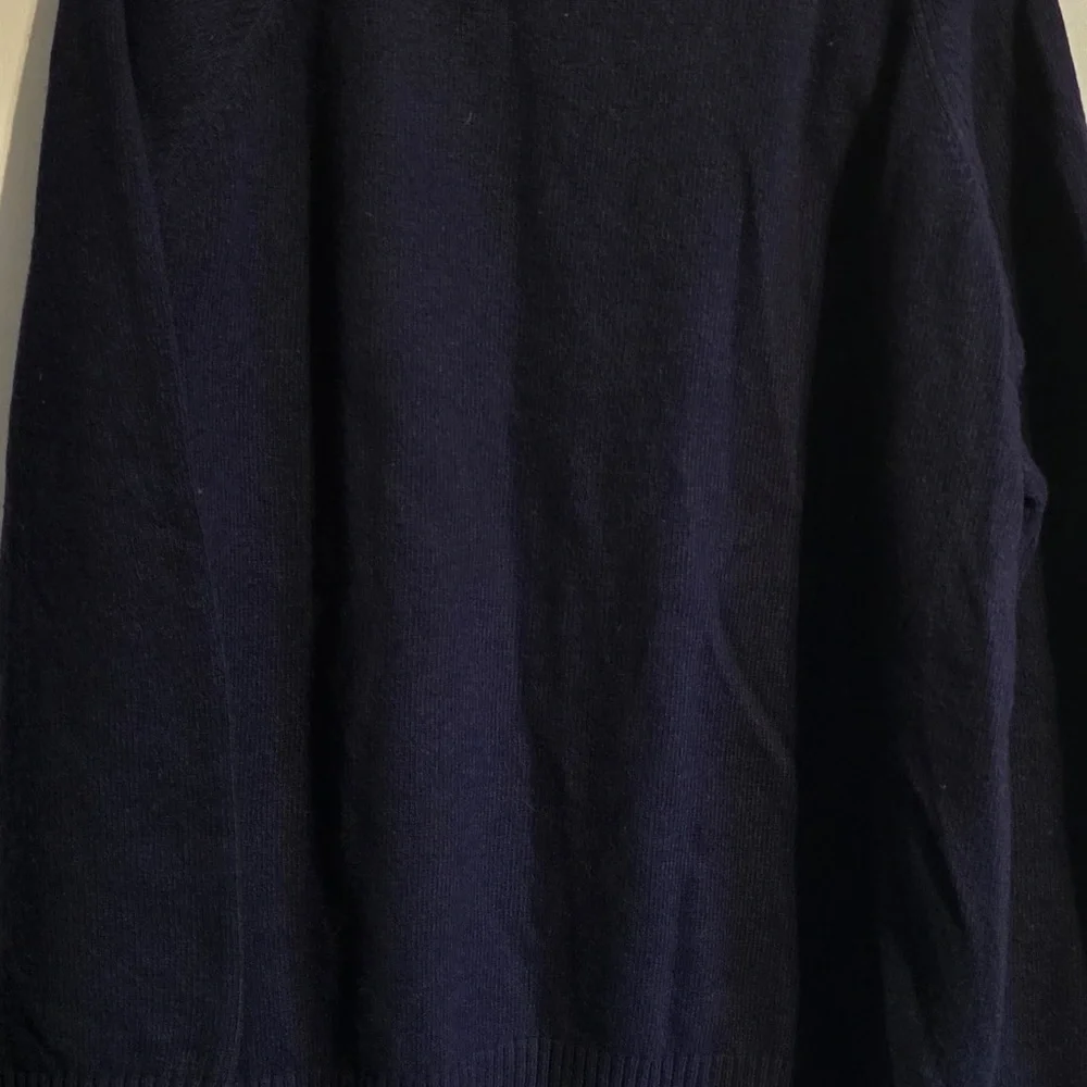 J. Crew Men's Dark Blue Crewneck Sweater